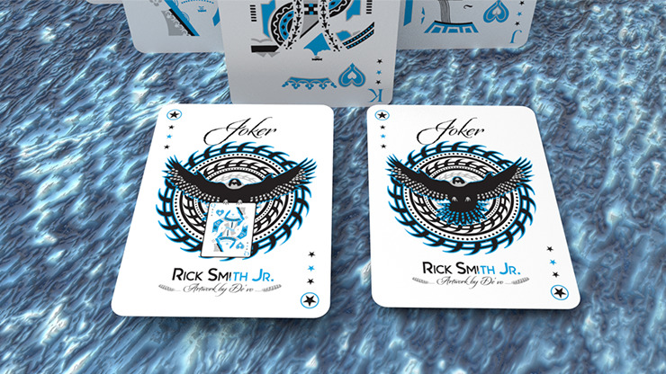 Ice Falcon Throwing Cards by Rick Smith Jr. and De'vo - Image 5