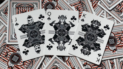 Gilded Bicycle Viking Playing Cards - Image 4