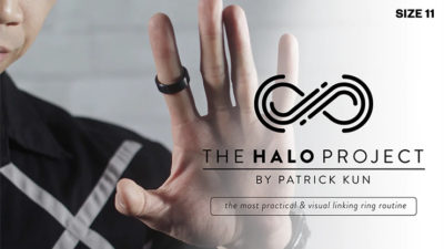 The Halo Project, Silver Size 11, Gimmicks and Online Instructions by Patrick Kun