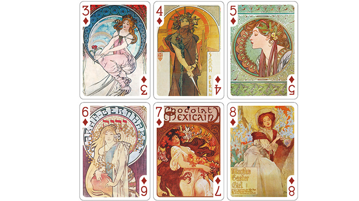 Mucha Zodiac Special Edition Playing Cards by TCC - Image 5