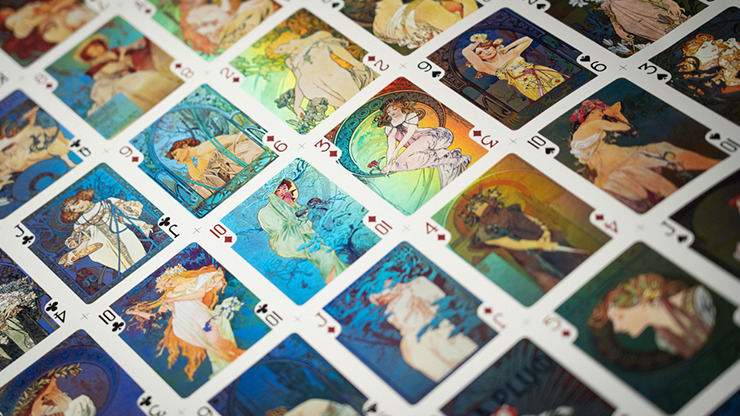 Mucha Mucha Holo Edition Set Playing Cards by TCC - Image 6