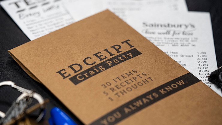 EDCeipt by Craig Petty - UK VERSION (Gimmicks and Online Instructions)