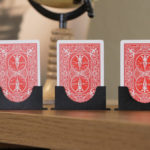 Three Cards Monte Stand BLUE, Gimmicks and Online Instruction by Jeki Yoo - Image 5