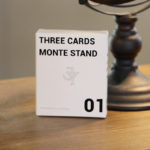 Three Cards Monte Stand BLUE, Gimmicks and Online Instruction by Jeki Yoo