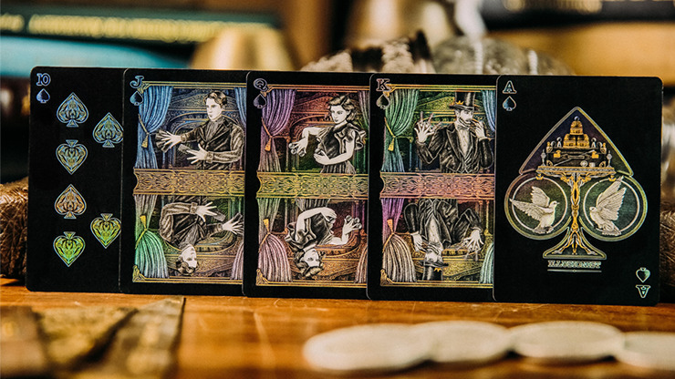 The Illusionist Black Gold Boxset Playing Cards - Image 5