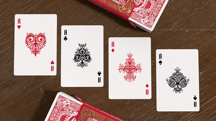 Pixel Kingdom, Red Edition Playing Cards - Image 2