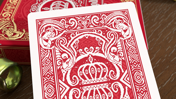 Pixel Kingdom, Red Edition Playing Cards - Image 3
