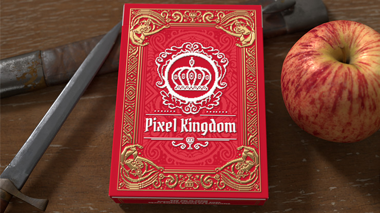 Pixel Kingdom, Red Edition Playing Cards