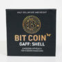 Bit Coin Shell, Gold by SansMinds Creative Lab
