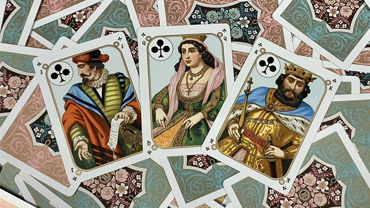 Four Continents, Blue Playing Cards - Image 4
