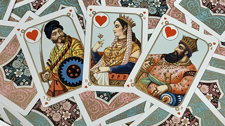 Four Continents, Blue Playing Cards - Image 5