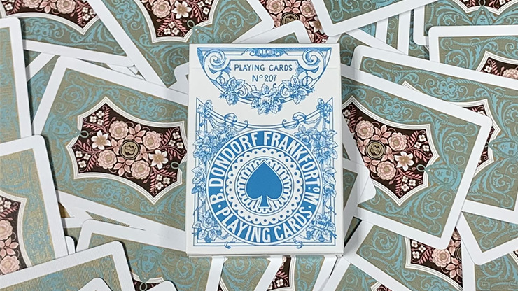 Four Continents, Blue Playing Cards