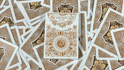 Gilded Four Continents, Copper Playing Cards - Image 6