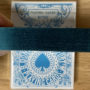 Gilded Four Continents, Blue Playing Cards
