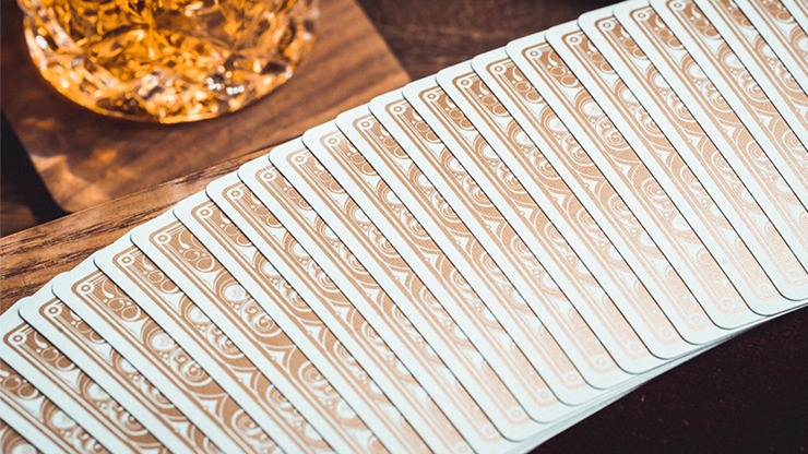 Smoke & Mirrors V8, Gold, Standard Edition Playing Cards by Dan & Dave - Image 3