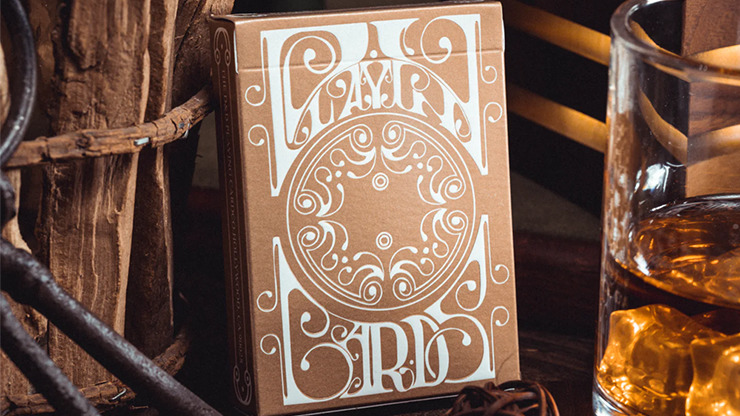 Smoke & Mirrors V8, Gold, Standard Edition Playing Cards by Dan & Dave