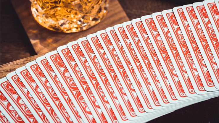 Smoke & Mirrors V8, Red, Deluxe Edition Playing Cards by Dan & Dave - Image 3
