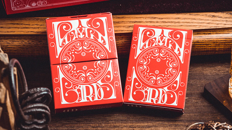 Smoke & Mirrors V8, Red, Deluxe Edition Playing Cards by Dan & Dave - Image 5