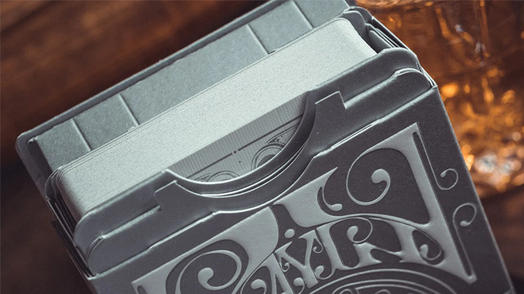 Smoke & Mirrors V8, Silver, Deluxe Edition Playing Cards by Dan & Dave - Image 6