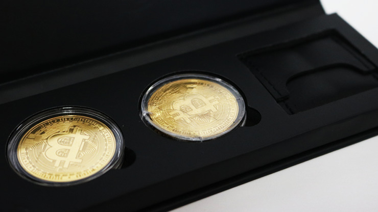 Bit Coin Gaff: Bite Coin, Gold by SansMinds Creative Lab - Image 3