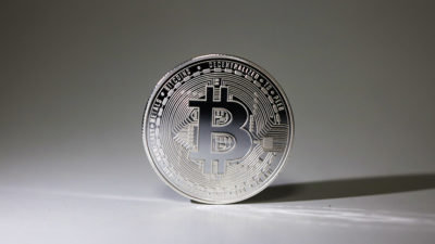 Bit Coin Gaff: Bite Coin, Silver by SansMinds Creative Lab - Image 3