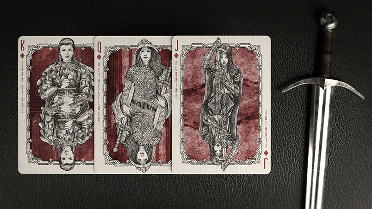 Warrior Women, Gilded Playing Cards by Headless Kings - Image 5