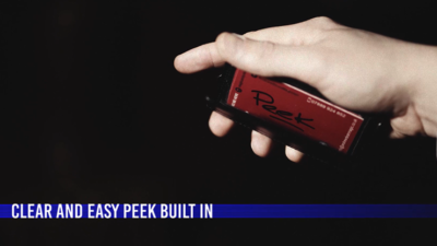 Comet Black Leather Red Shell, Gimmicks and Online Instruction by Andrew Dean - Image 4