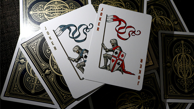 Oath Standard, Navy Blue Playing Cards by Lotrek - Image 5