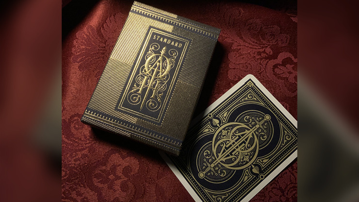 Oath Standard, Navy Blue Playing Cards by Lotrek