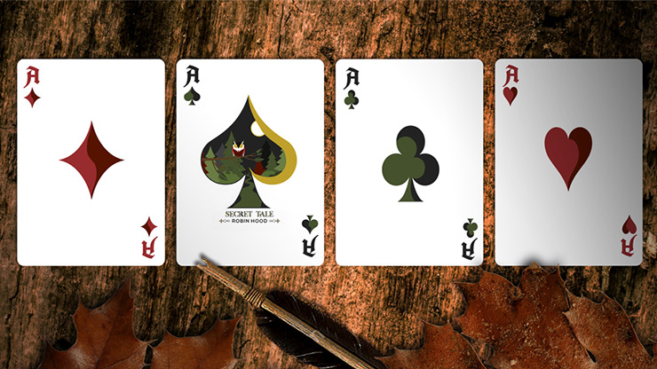 Secret Tale of Robin Hood: Black Owl Playing Cards - Image 2