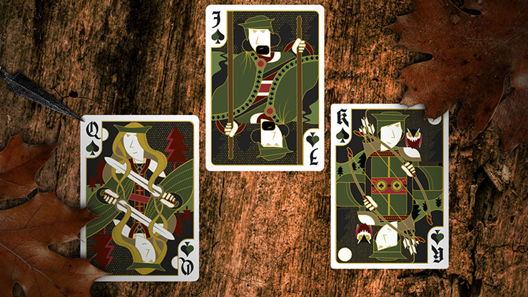 Secret Tale of Robin Hood: Black Owl Playing Cards - Image 4