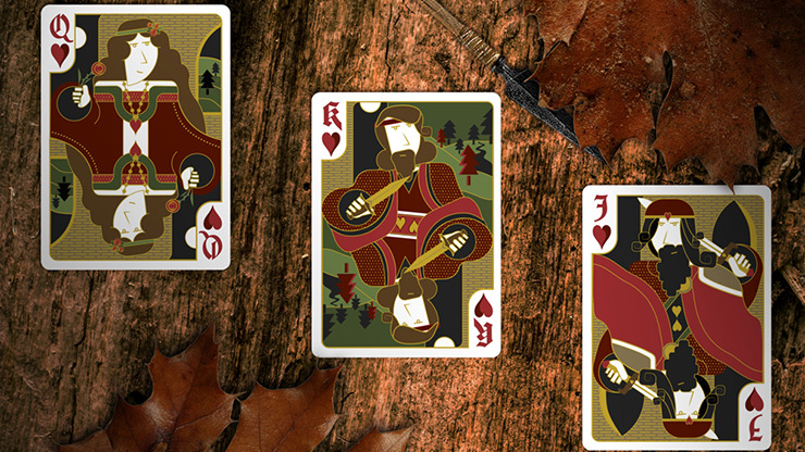 Secret Tale of Robin Hood: Black Owl Playing Cards - Image 5
