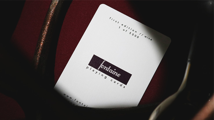 Fontaine: Wine Playing cards - Image 5