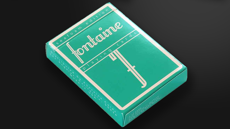 Fontaine: Seafoam Playing Cards - Image 4