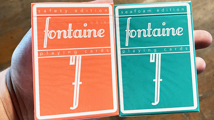 Fontaine: Seafoam Playing Cards - Image 6