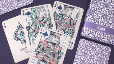 VARIUS, Limited Edition Purple Playing Cards - Image 3