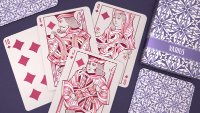 VARIUS, Limited Edition Purple Playing Cards - Image 4