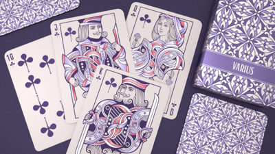 VARIUS, Limited Edition Purple Playing Cards - Image 5