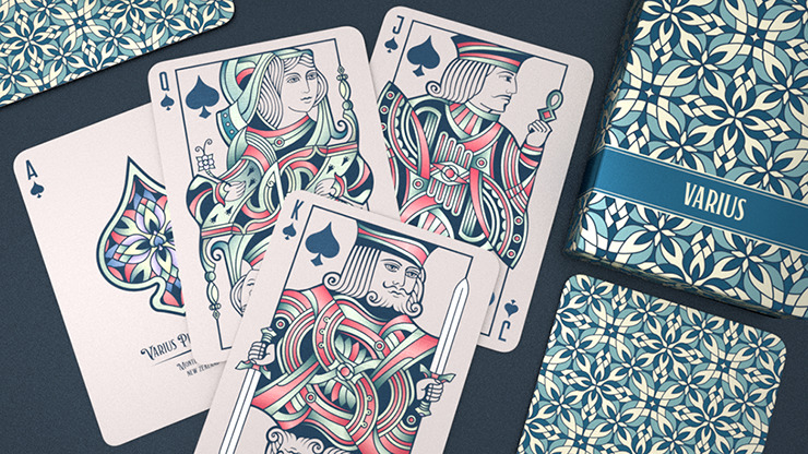 VARIUS, Limited Edition Teal Playing Cards - Image 3