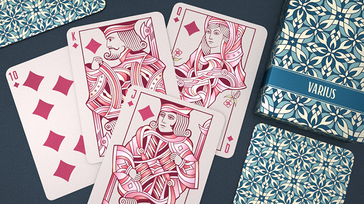 VARIUS, Limited Edition Teal Playing Cards - Image 4