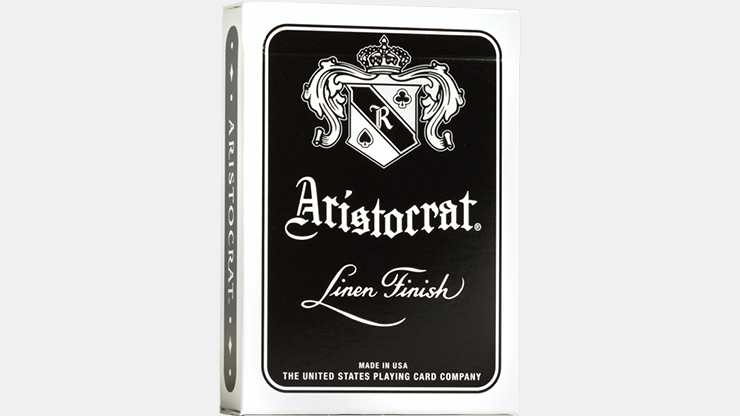 Signature Edition Aristocrat, Black Playing Cards