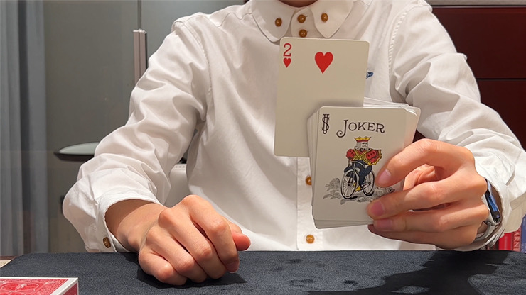 Ultimate Card to Card Case BLUE, Gimmicks and Online Instructions by JT - Image 2