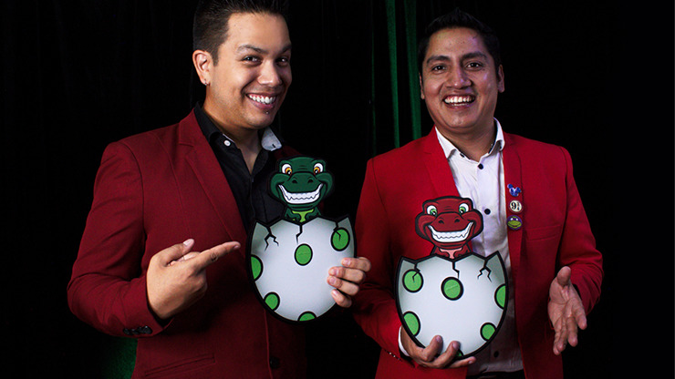 DINO MAGIC SURPRISE, Gimmick and Online Instructions by Luis Zavaleta & Nox - Image 3