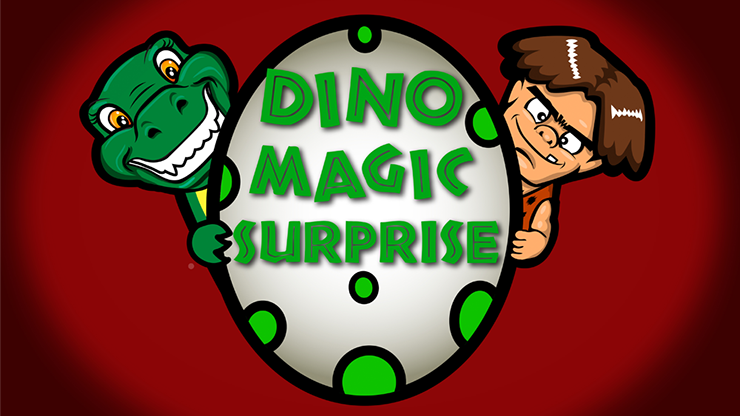 DINO MAGIC SURPRISE, Gimmick and Online Instructions by Luis Zavaleta & Nox