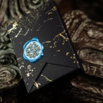 Fluid Art Blue, Luxury Edition Playing Cards - Image 2