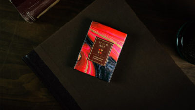 Fluid Art Red, Luxury Edition Playing Cards - Image 5