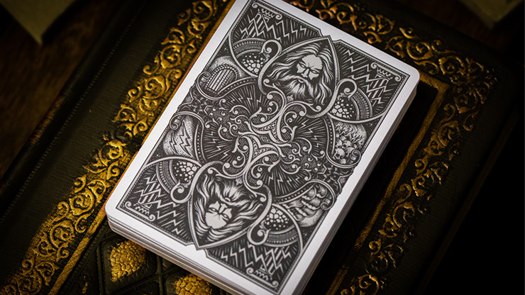 Zeus Sterling Silver Playing Cards by Chamber of Wonder - Image 2