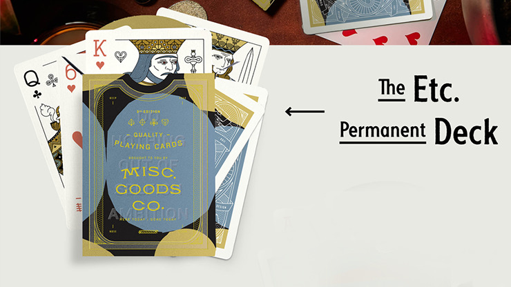 The ETC. Permanent Playing Cards by Misc. Goods - Image 3