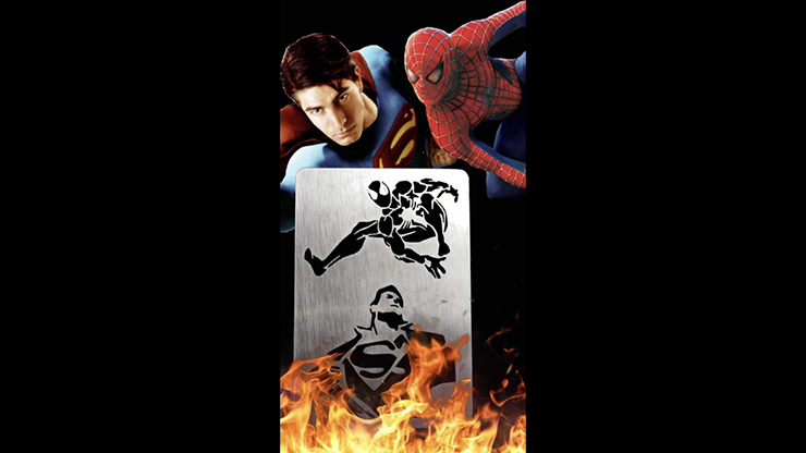 Celebrity Scorch, SUPER MAN & SPIDER MAN by Mathew Knight and Stephen Macrow