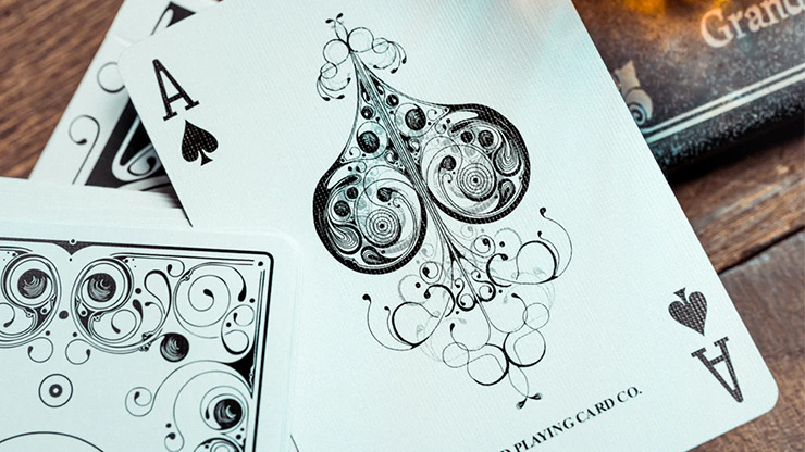 Smoke & Mirror, Smoke-White Standard Limited Edition Playing Cards by Dan & Dave - Image 2